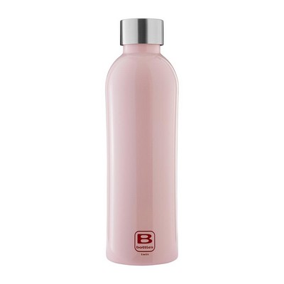 B Bottles Twin - Pink - 800 ml - Double wall thermal bottle in 18/10 stainless steel